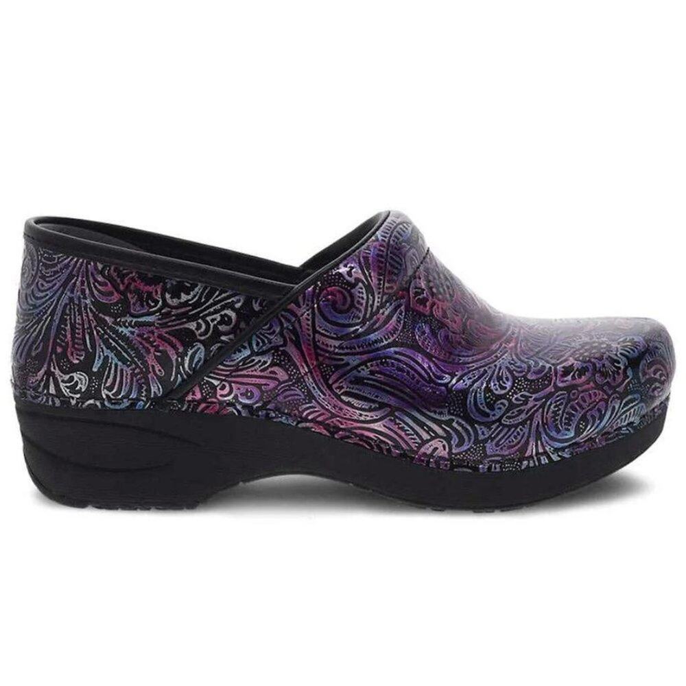 Dansko Women's Multicolor Paisley Mules